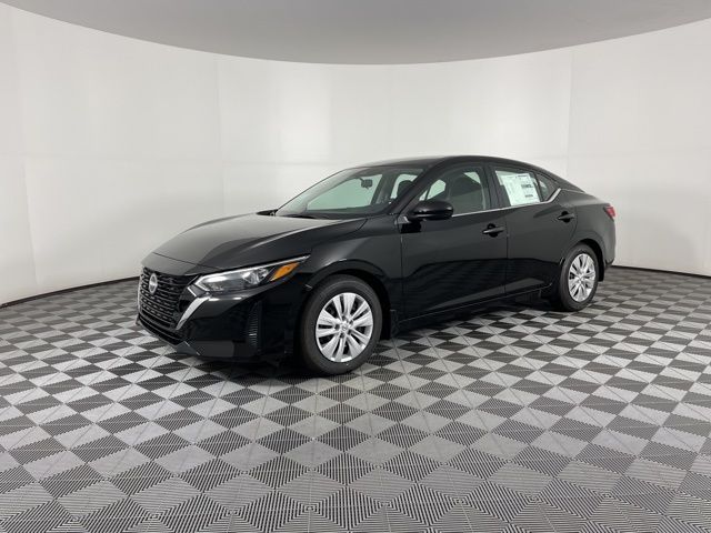 2025 Super Black Nissan Sentra S FWD Sedan