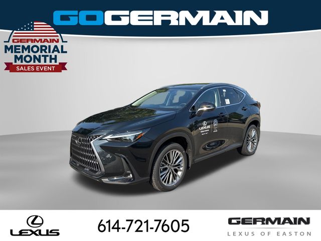Black (Caviar) 2025 Lexus NX Hybrid 350h Luxury AWD SUV / Crossover All-Wheel Drive Continuously Variable Transmission
