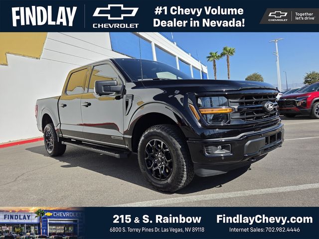 Black Metallic 2025 Ford F-150 Pickup Truck Four-Wheel Drive Automatic