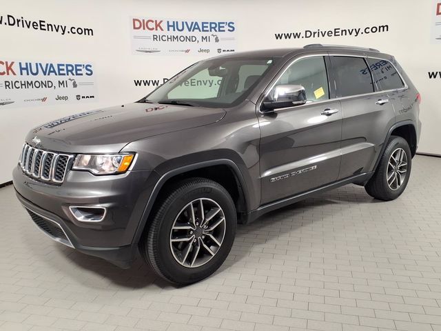 Gray (Granite Crystal Metallic Clearcoat) 2019 Jeep Grand Cherokee SUV / Crossover Four-Wheel Drive 8-Speed Automatic