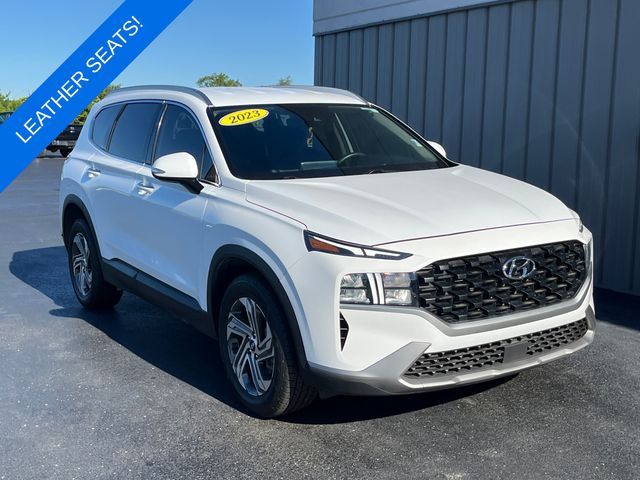 White Pearl 2023 Hyundai Santa Fe SUV / Crossover Front-Wheel Drive 8-Speed Automatic