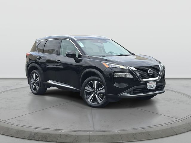 Super Black 2023 Nissan Rogue SUV / Crossover Front-Wheel Drive Continuously Variable Transmission