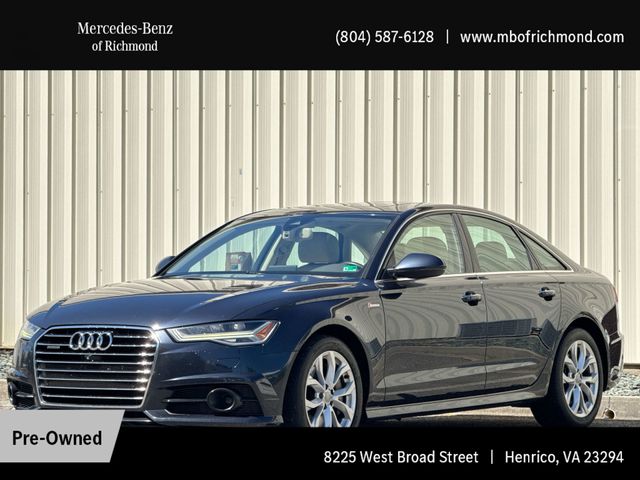 Moonlight Blue 2017 Audi A6 3.0T quattro Premium Plus Sedan AWD Sedan All-Wheel Drive 8-Speed Automatic