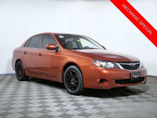 Paprika Red 2009 Subaru Impreza 2.5i Sedan All-Wheel Drive 4-Speed Automatic Overdrive