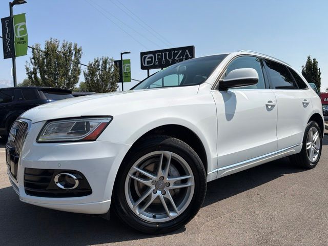 Glacier White 2014 Audi Q5 SUV / Crossover All-Wheel Drive 8-Speed Automatic