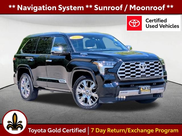 Midnight Black Metallic 2026 Toyota Sequoia SUV / Crossover Four-Wheel Drive Automatic