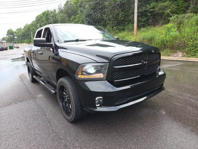 Black Clearcoat 2014 RAM 1500 Pickup Truck Four-Wheel Drive 8-Speed Automatic