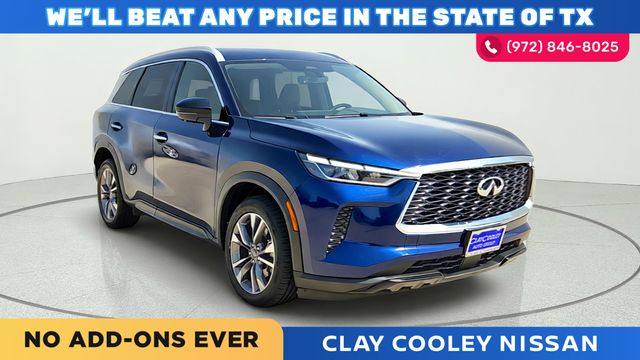 Grand Blue 2025 INFINITI QX60 SUV / Crossover Front-Wheel Drive 9-Speed Automatic