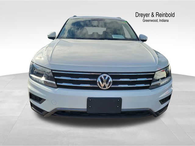 White 2021 VOLKSWAGEN TIGUAN for sale in Greenwood, IN Photo 9