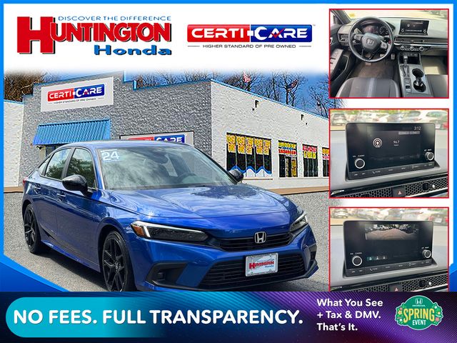 used 2024 Honda Civic car, priced at $24,980