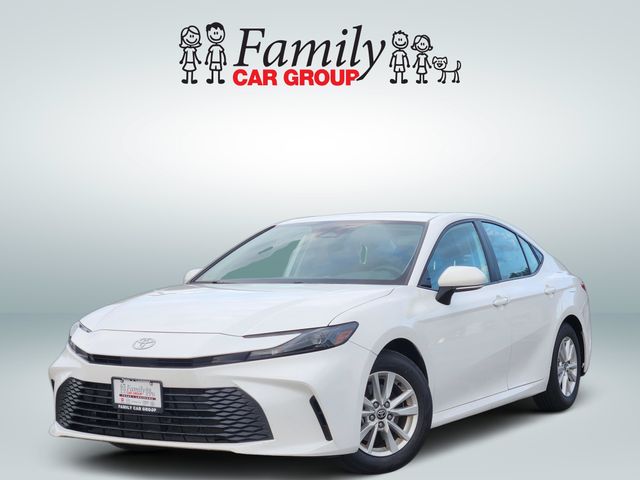 Ice Cap 2025 Toyota Camry Sedan Front-Wheel Drive Continuously Variable Transmission