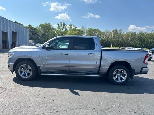 2021 Billet Silver Metallic Clearcoat Ram 1500 Big Horn 4X4 Truck