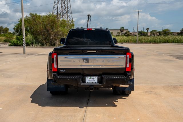 2024 Ford F-450SD Limited Black at Texan Dodge Chrysler Jeep Ram