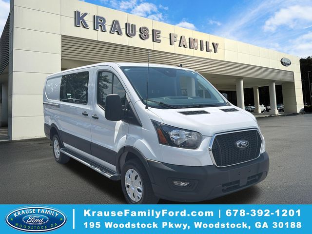 Oxford White 2025 Ford Transit Cargo Van Rear-Wheel Drive 