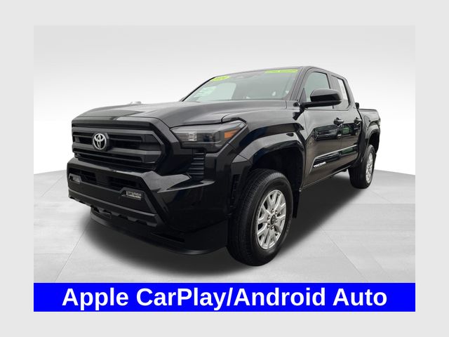 Black 2024 Toyota Tacoma Pickup Truck Four-Wheel Drive 8-Speed Automatic