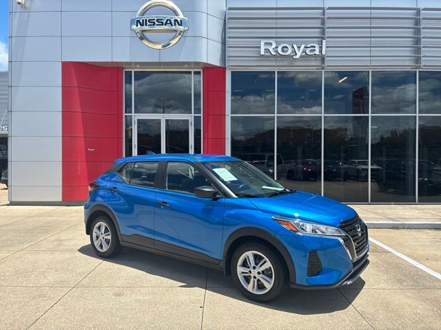 2024 Nissan Kicks S Blue at Royal Nissan