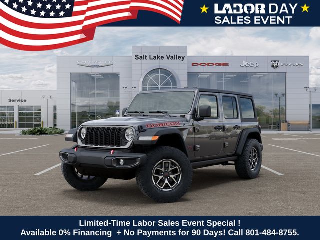 Gray (Granite Crystal Metallic Clearcoat) 2026 Jeep Wrangler SUV / Crossover Four-Wheel Drive 8-Speed Automatic