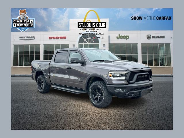 Gray (Granite Crystal Metallic Clearcoat) 2023 RAM 1500 Pickup Truck Four-Wheel Drive 8-Speed Automatic
