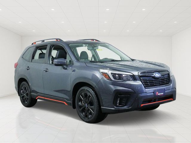 Gray Metallic 2021 Subaru Forester SUV / Crossover All-Wheel Drive Continuously Variable Transmission