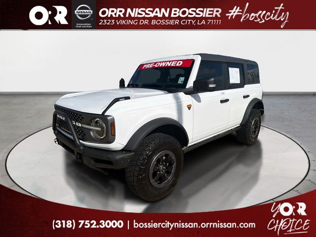 Oxford White 2023 Ford Bronco SUV / Crossover Four-Wheel Drive 7-Speed Manual