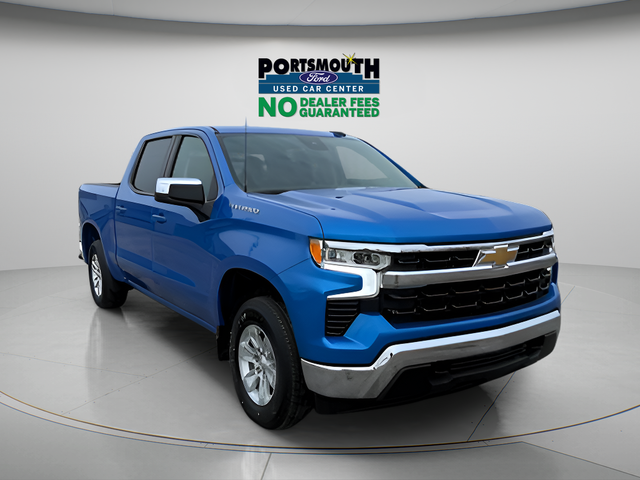 Blue 2025 Chevrolet Silverado 1500 Pickup Truck Four-Wheel Drive Automatic