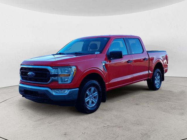 Pre-Owned 2021 Ford F-150 XLT 4WD 4D SuperCrew