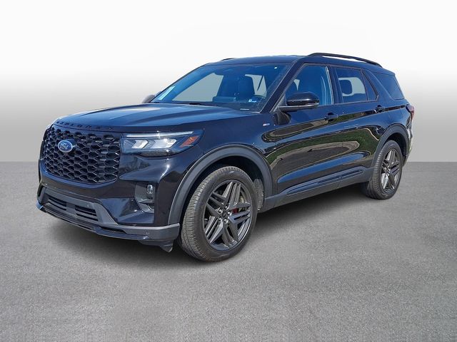 Black Metallic 2025 Ford Explorer ST-Line AWD SUV / Crossover All-Wheel Drive Automatic