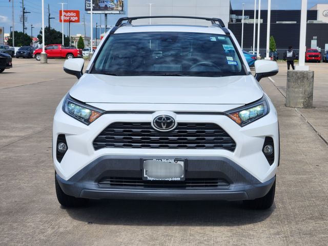 2021 Toyota RAV4 XLE White at Toyota of Victoria