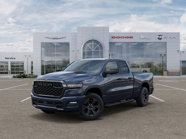 Forged Blue Metallic 2026 RAM 1500 Pickup Truck Four-Wheel Drive 8-Speed Automatic