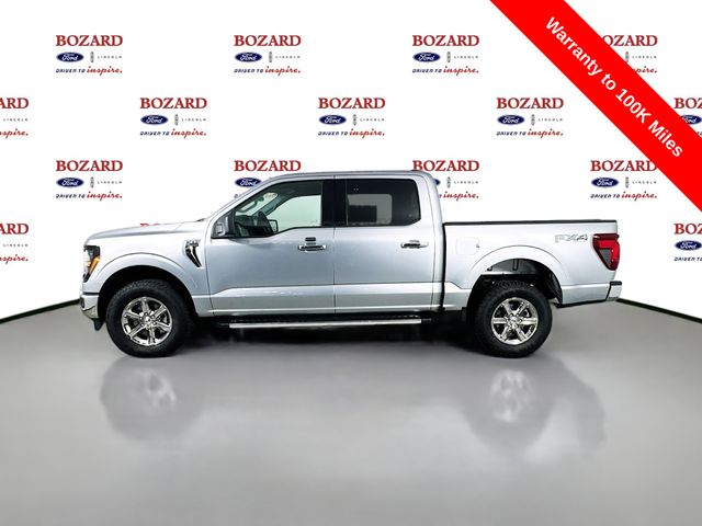 2025 Silver Metallic Ford F-150 XLT 4X4 Truck