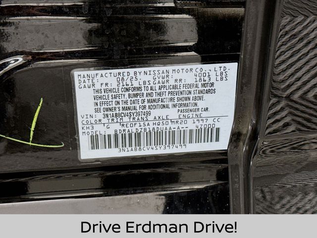 Used 2025 Nissan Sentra Sedan