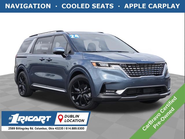 Astra Blue 2024 Kia Carnival SX Prestige FWD Minivan Front-Wheel Drive 8-Speed Automatic