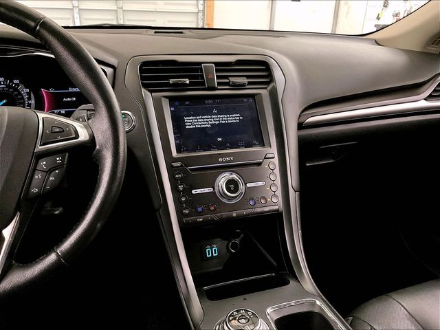 2019 Ford Fusion Titanium White at Grove City Ford
