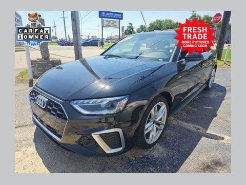 Mythos Black Metallic 2024 Audi A4 quattro Progressiv 45 TFSI AWD Sedan 7-Speed Automatic