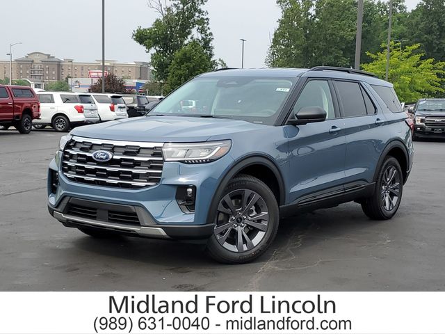 Vapor Blue Metallic 2026 Ford Explorer SUV / Crossover All-Wheel Drive Automatic