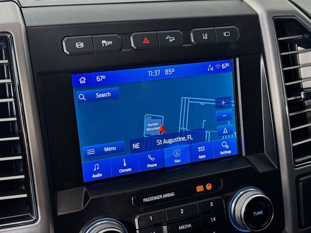 2020 Blue Ford Super Duty F-250 SRW Platinum 4X4 Truck