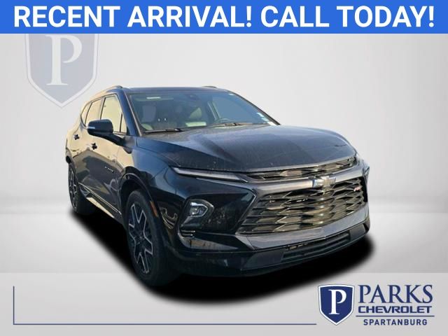 Black 2023 Chevrolet Blazer RS FWD SUV / Crossover Front-Wheel Drive 9-Speed Automatic Overdrive