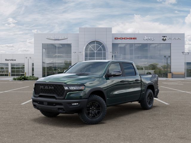 Serrano Green Metallic 2026 RAM 1500 Pickup Truck Four-Wheel Drive 8-Speed Automatic