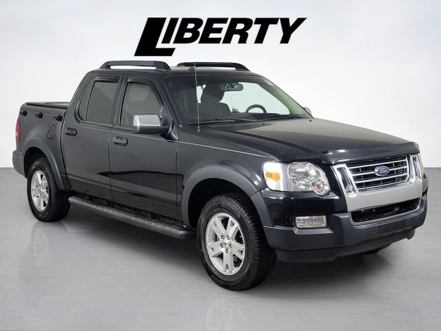 Black 2010 Ford Explorer Sport Trac Pickup Truck Four-Wheel Drive Automatic