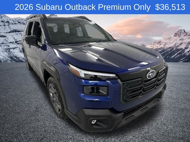 Sapphire Blue Pearl 2026 Subaru Outback Premium AWD SUV / Crossover All-Wheel Drive Continuously Variable Transmission