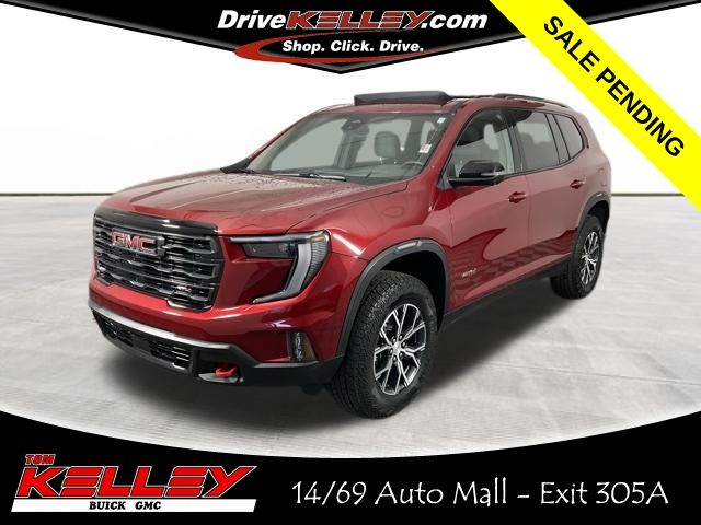 Volcanic Red Tintcoat 2024 GMC Acadia AT4 AWD SUV / Crossover Four-Wheel Drive 8-Speed Automatic
