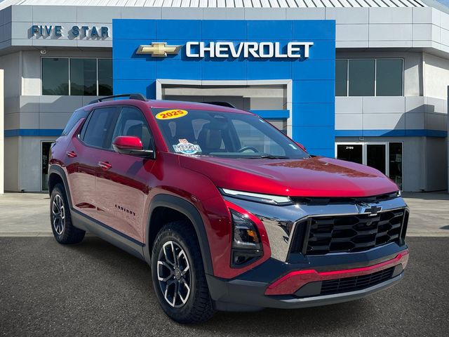 Radiant Red 2025 Chevrolet Equinox ACTIV FWD SUV / Crossover Front-Wheel Drive Continuously Variable Transmission