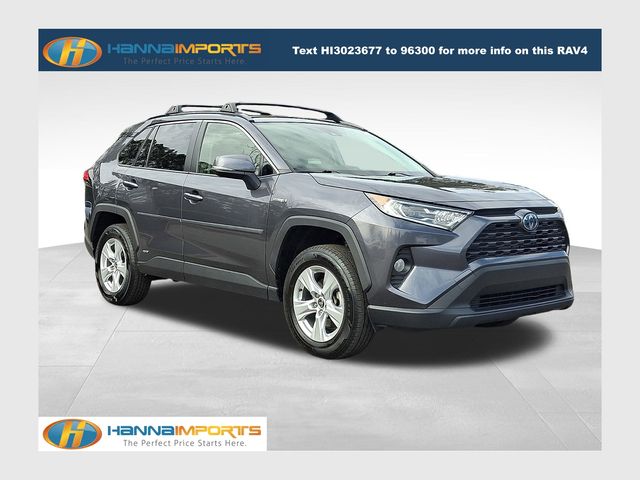 Magnetic Gray Metallic 2021 Toyota RAV4 Hybrid XLE AWD SUV / Crossover All-Wheel Drive Continuously Variable Transmission