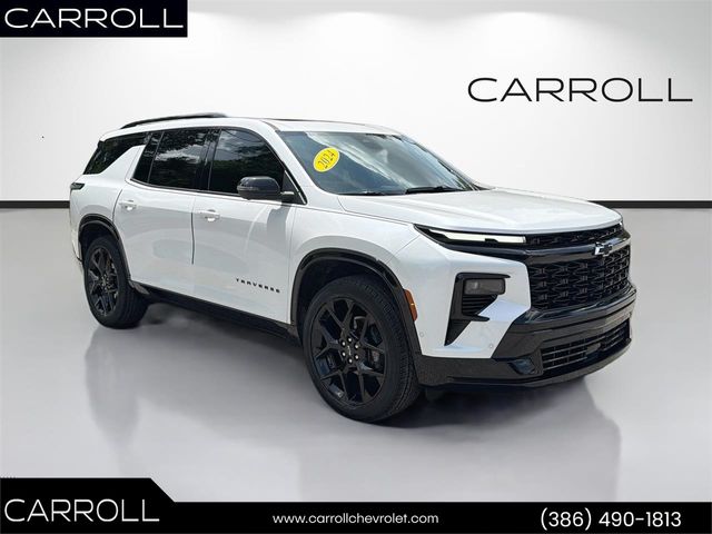White (Iridescent Pearl Tricoat) 2024 Chevrolet Traverse SUV / Crossover Four-Wheel Drive 8-Speed Automatic