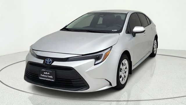 2025 Toyota Corolla Hybrid LE Silver at Classic Toyota Galveston