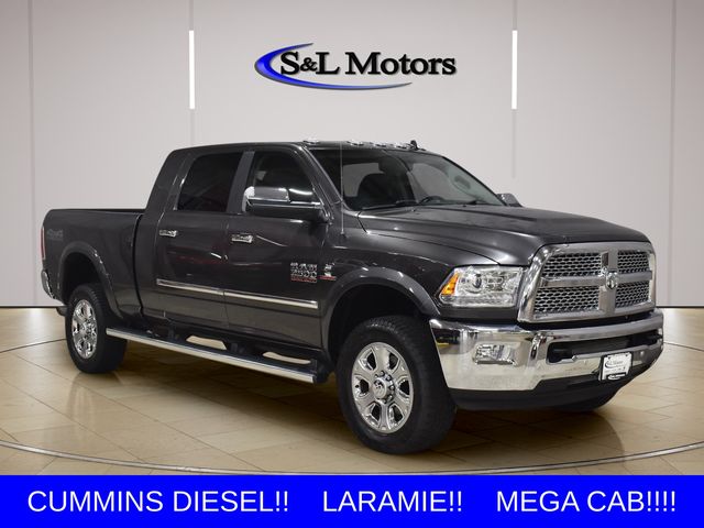 Gray (Granite Crystal Metallic Clearcoat) 2017 RAM 2500 Pickup Truck Four-Wheel Drive 6-Speed Automatic