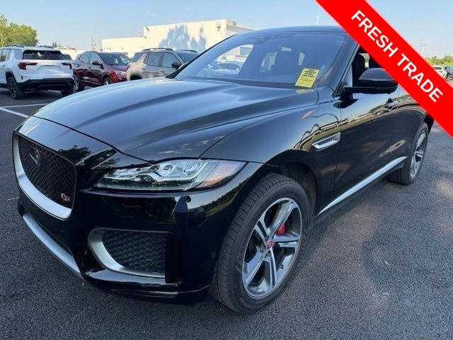 Black (Ebony) 2017 Jaguar F-PACE SUV / Crossover All-Wheel Drive 8-Speed Automatic