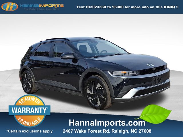 Abyss Black 2025 Hyundai Ioniq 5 SEL RWD SUV / Crossover Rear-Wheel Drive 1-Speed Automatic