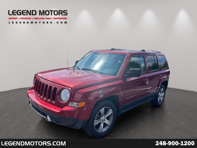 Deep Cherry Red Crystal Pearlcoat 2017 Jeep Patriot SUV / Crossover Front-Wheel Drive Continuously Variable Transmission