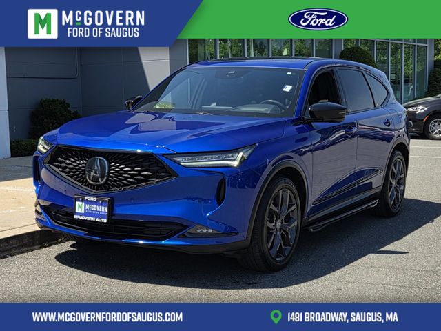 Fathom Blue Pearl 2024 Acura MDX SUV / Crossover All-Wheel Drive Automatic